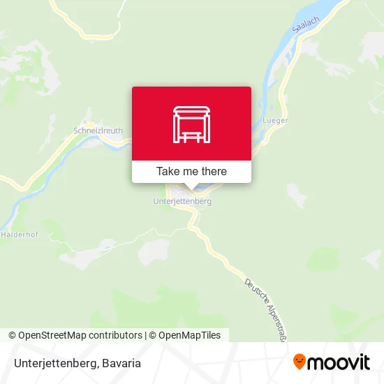Карта Unterjettenberg