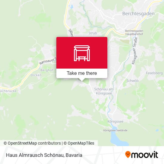 Haus Almrausch Schönau map