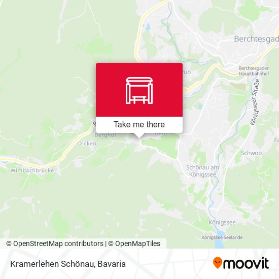 Kramerlehen Schönau map
