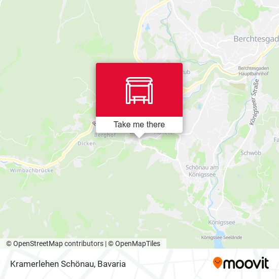 Kramerlehen Schönau map