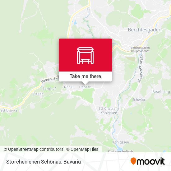 Storchenlehen Schönau map