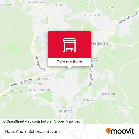 Haus Ahorn Schönau map