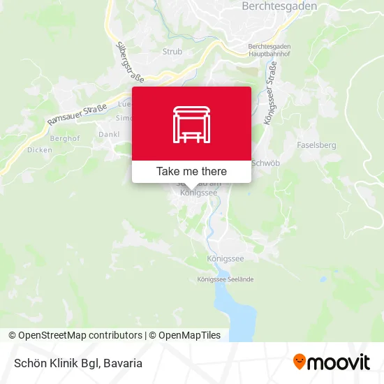 Карта Schön Klinik Bgl