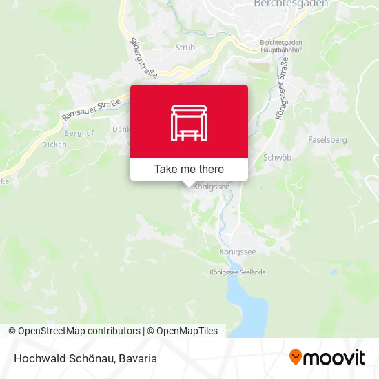 Карта Hochwald Schönau