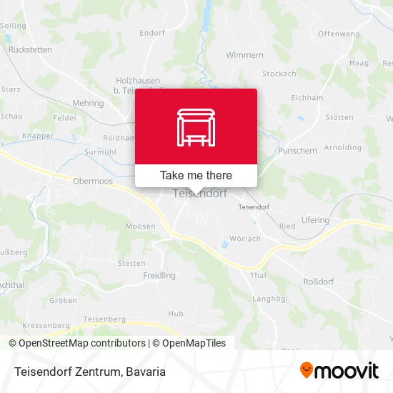 Карта Teisendorf Zentrum