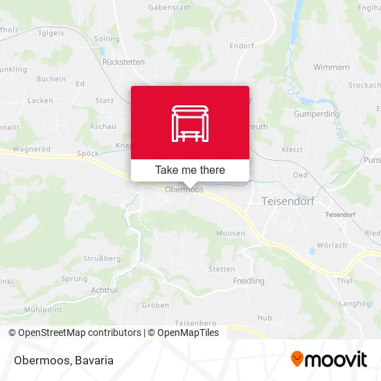 Карта Obermoos