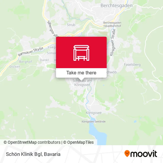 Карта Schön Klinik Bgl