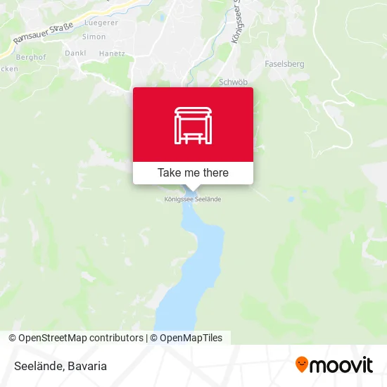 Карта Seelände