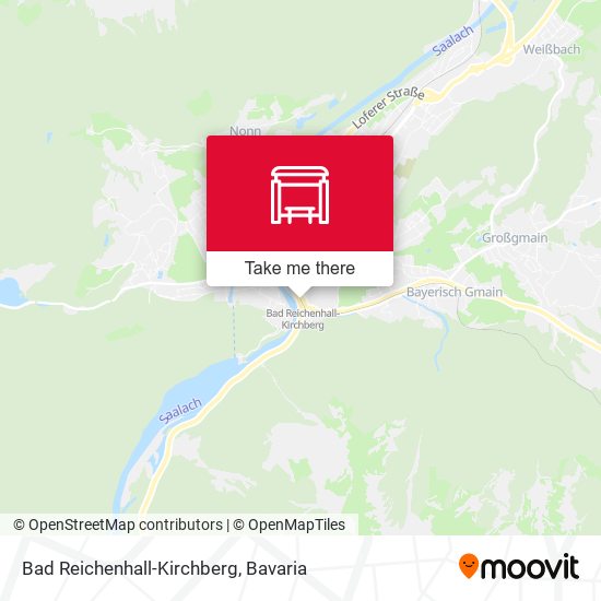 Карта Bad Reichenhall-Kirchberg