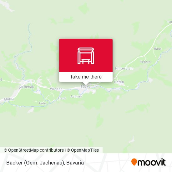 Bäcker (Gem. Jachenau) map
