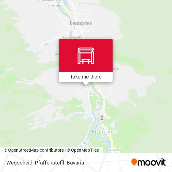 Карта Wegscheid, Pfaffensteffl