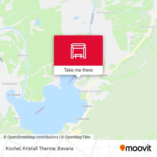 Kochel, Kristall Therme map