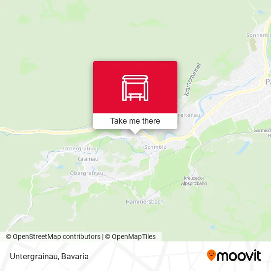 Карта Untergrainau