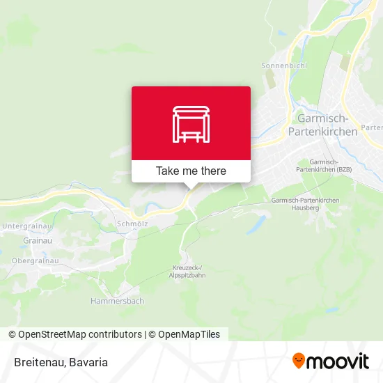 Карта Breitenau