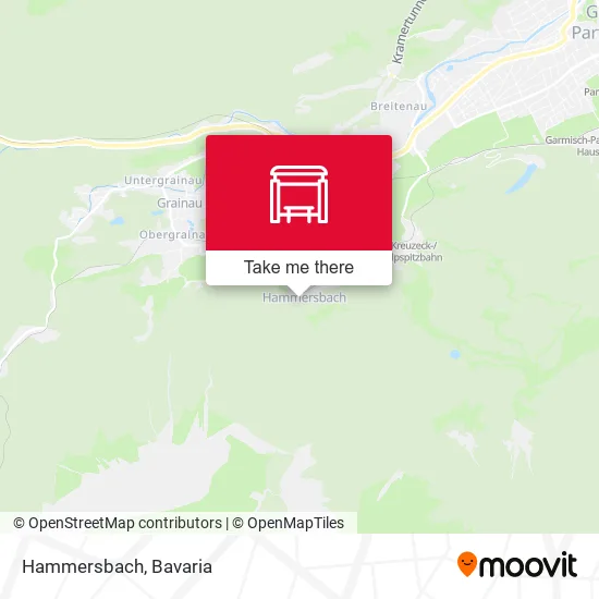 Карта Hammersbach