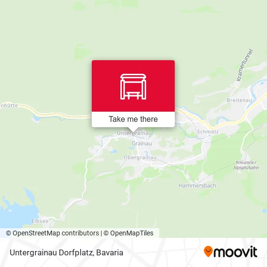 Карта Untergrainau Dorfplatz