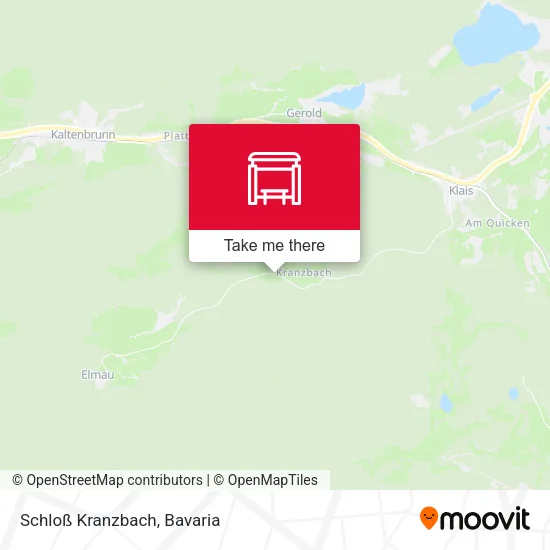 Карта Schloß Kranzbach