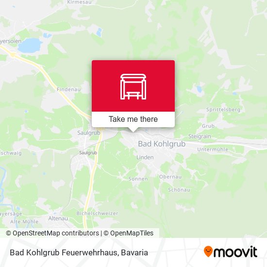 Bad Kohlgrub Feuerwehrhaus map
