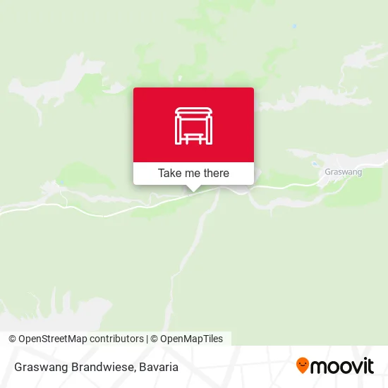 Карта Graswang Brandwiese