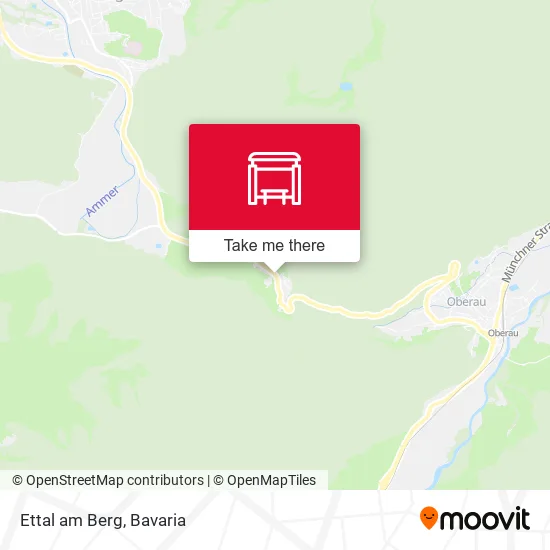Карта Ettal am Berg