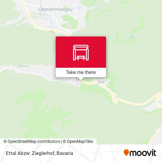 Ettal Abzw. Zieglerhof map