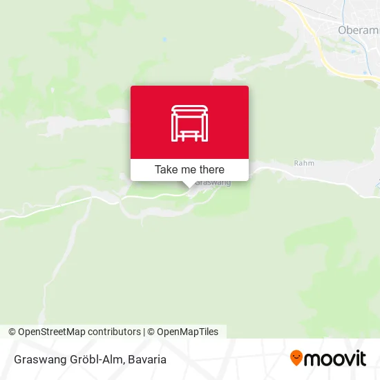 Карта Graswang Gröbl-Alm
