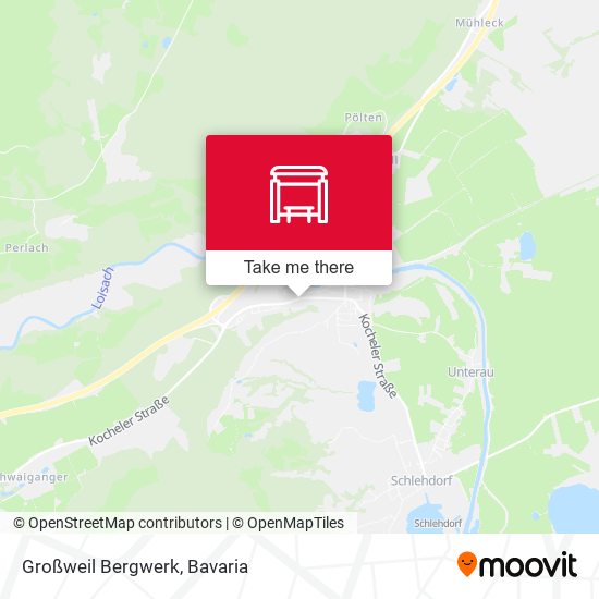 Карта Großweil Bergwerk