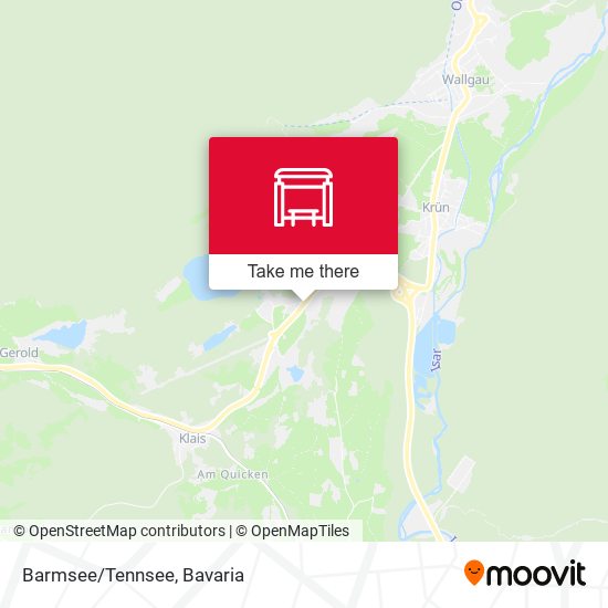 Barmsee/Tennsee map