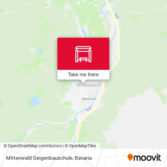 Карта Mittenwald Geigenbauschule