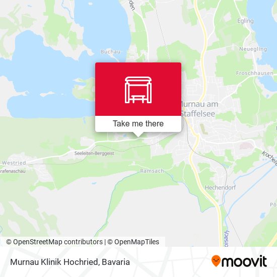 Murnau Klinik Hochried map