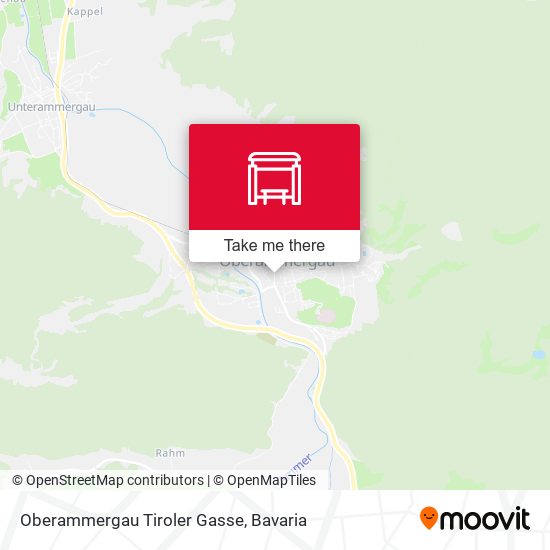 Oberammergau Tiroler Gasse map