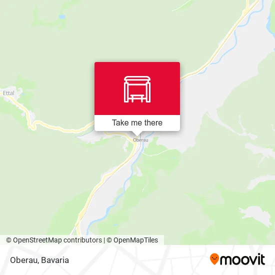 Карта Oberau