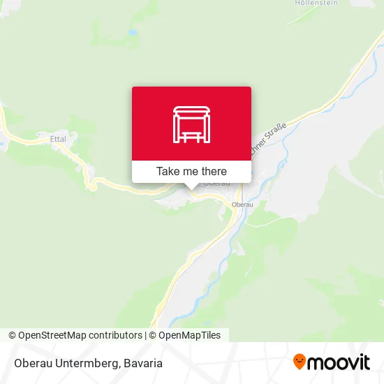 Карта Oberau Untermberg