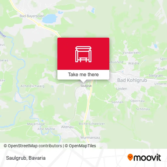 Карта Saulgrub