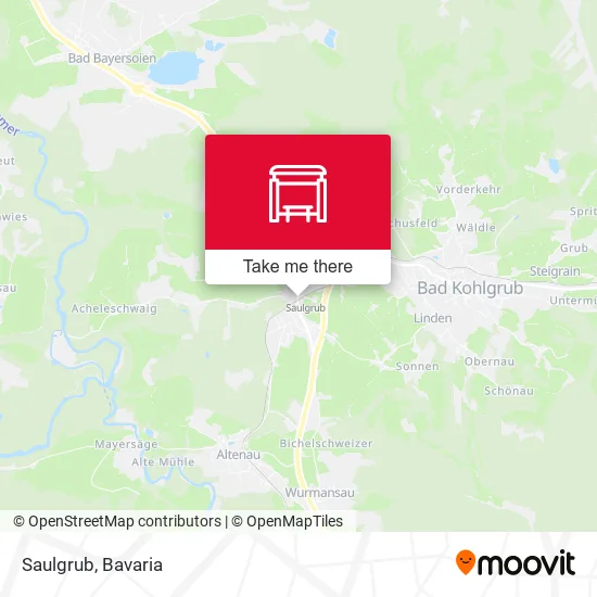 Карта Saulgrub