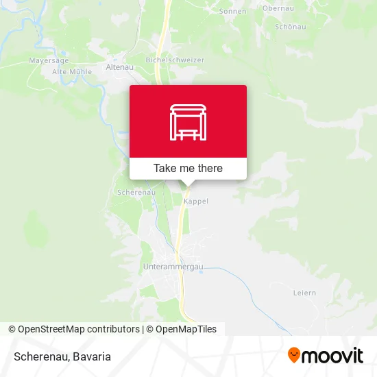 Карта Scherenau