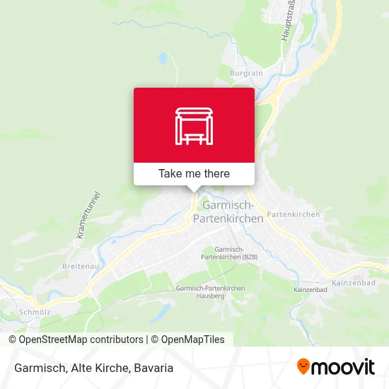 Garmisch, Alte Kirche map
