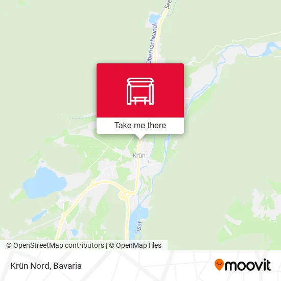 Карта Krün Nord