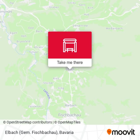 Elbach (Gem. Fischbachau) map