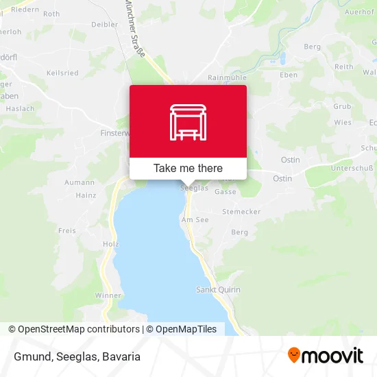 Карта Gmund, Seeglas