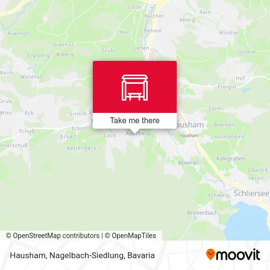 Карта Hausham, Nagelbach-Siedlung