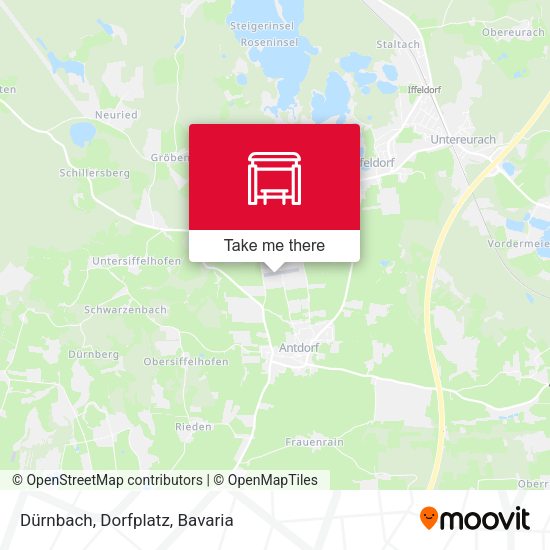 Dürnbach, Dorfplatz map