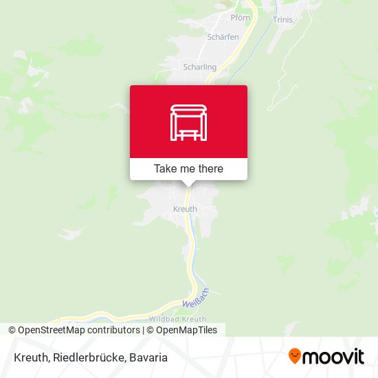 Kreuth, Riedlerbrücke map
