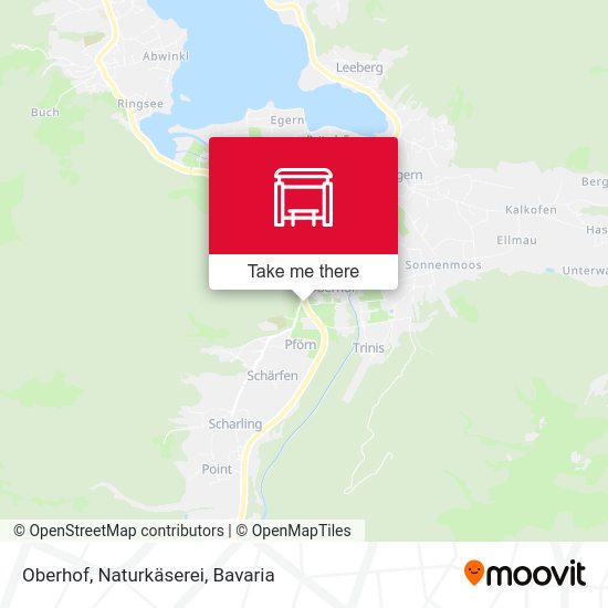 Oberhof, Naturkäserei map