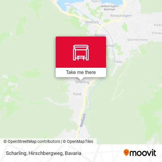 Карта Scharling, Hirschbergweg