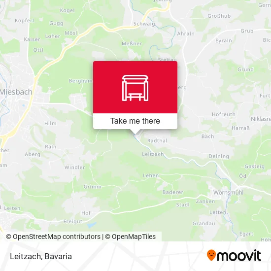 Карта Leitzach