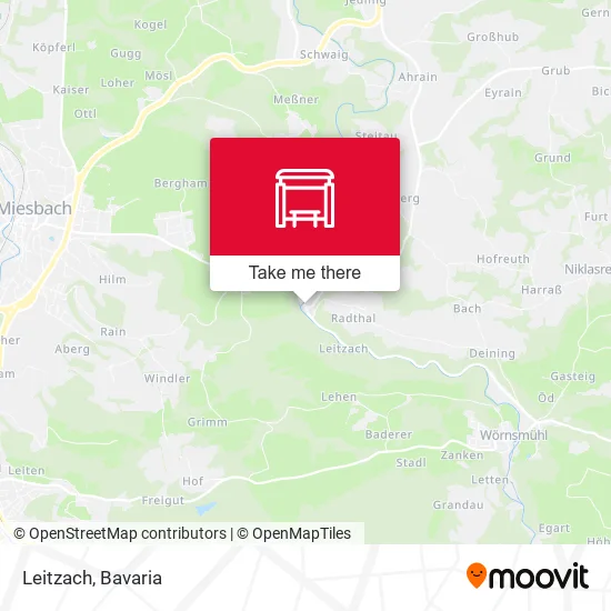 Карта Leitzach