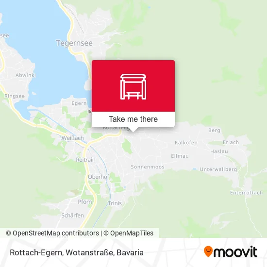 Карта Rottach-Egern, Wotanstraße