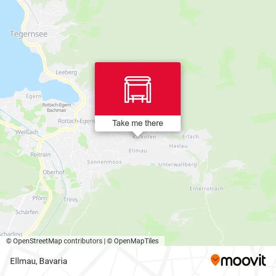 Карта Ellmau