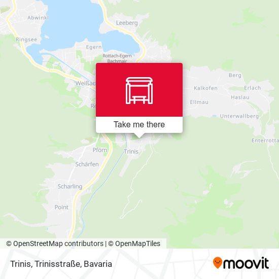 Trinis, Trinisstraße map